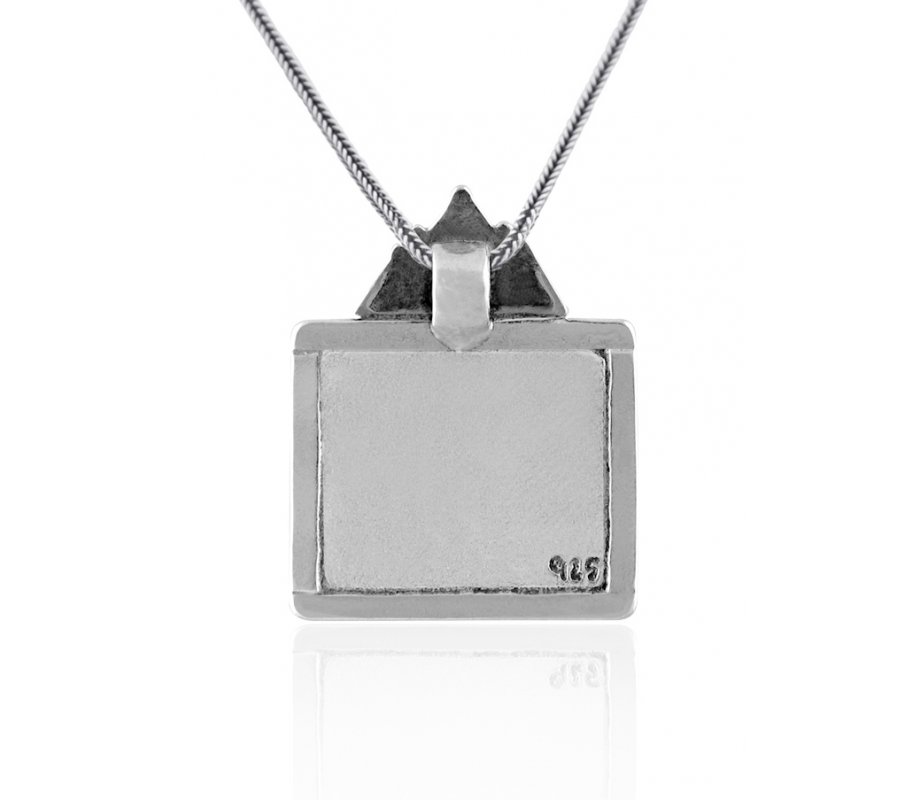Silver Pendant by Golan Studio - Ten Commandments