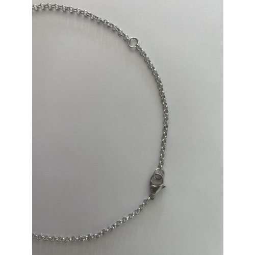 Stainless Steel Necklace with Double Star of David Pendant- Adi Sidler