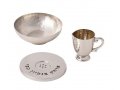 Stainless Steel Three Piece Mayim Achronim Set - Yair Emanuel