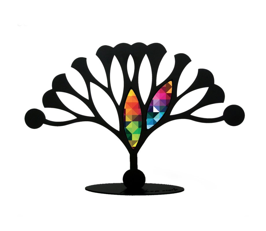 Stand-Alone Table or Shelf Sculpture, Tree of Life - Iris Design