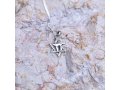 Sterling Silver Pendant Necklace - Chai on Star of David