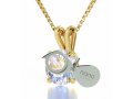 Swarovski Fairy Luck Necklace in Gold Plate- Nano