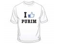 T-Shirt with I like Purim