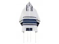 Tallit Set with Blue Stripes -Ronit Gur