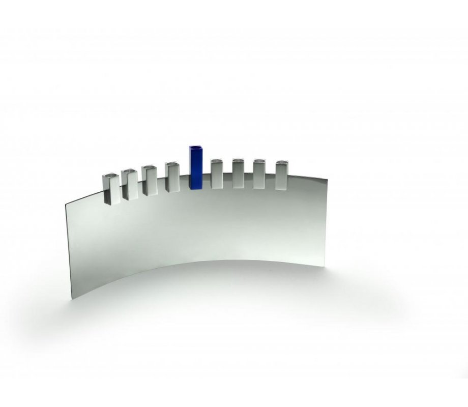 Tel Aviv City Contemporary Hanukkah Menorah - Laura Cowan