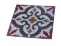 Tempered Glass Trivet with Arabesque Pomegranate Design - Dorit Judaica