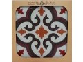 Tempered Glass Trivet with Arabesque Pomegranate Design - Dorit Judaica