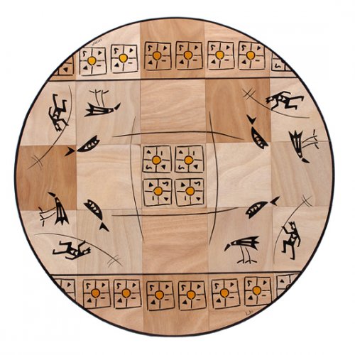 Teva Round Floor Mat - Kakadu