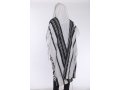 Traditional Chabad Wool Tallit Non Slip Prayer Shawl with No Tzitzit as Default