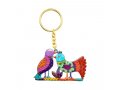 Two Sided Birds Design - Yair Emanuel Enamel Key Chain