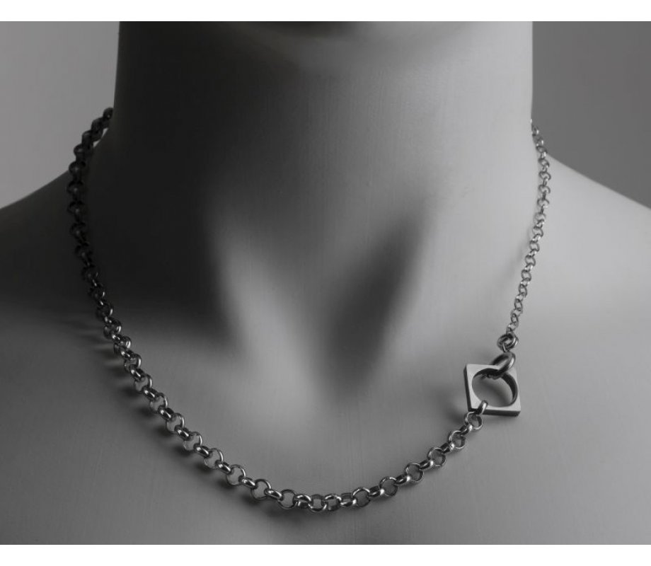 Two in One, Stainless Steel Bracelet and Necklace Chain - Adi Sidler