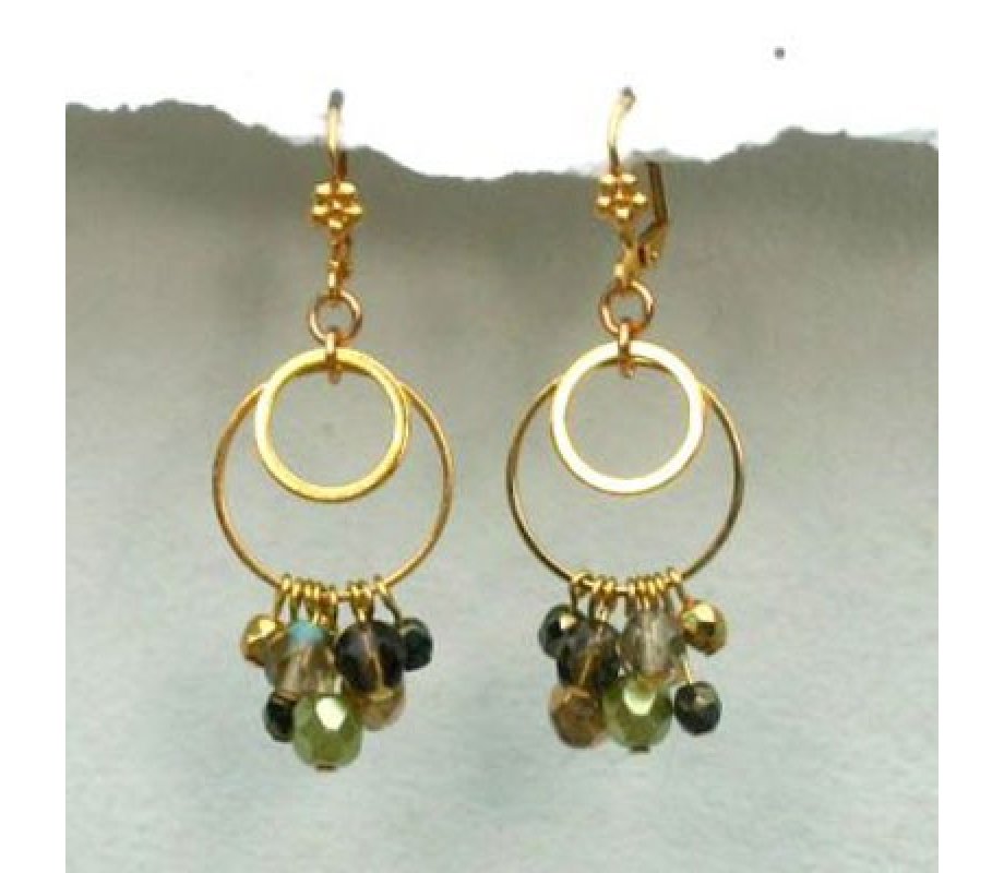 Yaffa Circle Earrings - Edita