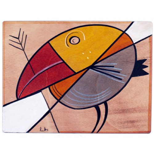 Zipi Rectangular Placemat - Kakadu